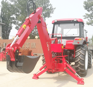 Veel Gebruikt In Canada Tractor Gemonteerd 3 Punts Trekhaak Backhoe - Product Image 4