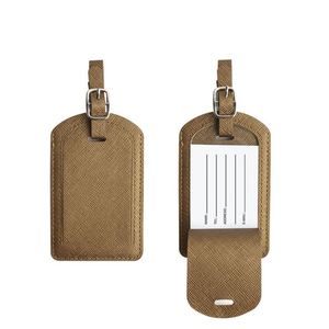 Maleta de cuero en blanco Etiqueta de equipaje Etiqueta Bolsa Colgante Anti pérdida Accesorios de viaje Logotipo personalizado Etiqueta de equipaje - Product Image 6