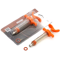 Seringues vétérinaires 10ml 20ml seringue pour animaux réutilisable en plastique acier porc mouton bétail volaille injecteur de vaccin