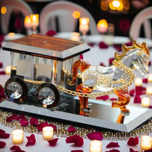 Scatole per Profumo a Forma di Cavallo in Stile Classico con Cristalli, Decorazione per Auto CMD-99, Altri Prodotti Artigianali in Cristallo - Product Image 2
