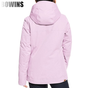 Veste de ski d'action <span class=keywords><strong>alpine</strong></span> pour sports d'extérieur personnalisée en gros coupe-vent imperméable vêtements de ski à capuche veste à coque isolée - Product Image 3