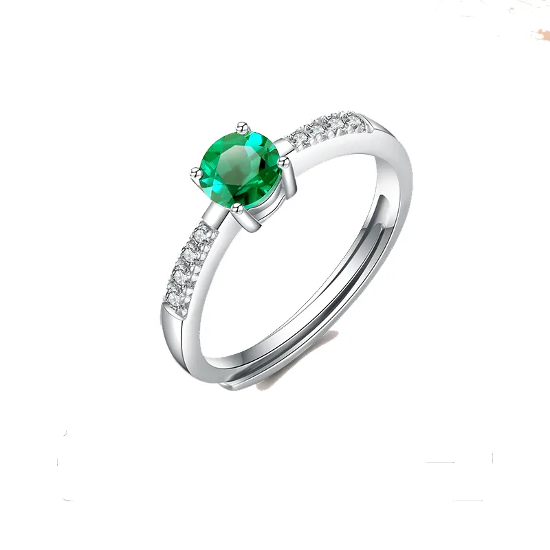 Choice Materials emerald wedding ring square emerald ring moissanite ring emerald cut