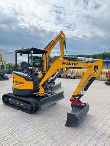 Mini-excavatrice 2,7 tonnes, petite excavatrice sur chenilles SE26SR à haute efficacité - Product Image 4