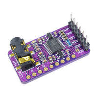 Convertisseur numérique-analogique audio stéréo PCM5102, carte de décodage DAC, microcontrôleur, module audio I2S IIS