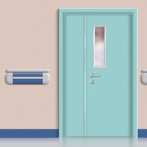 أبواب متأرجحة أحادية أو مزدوجة الأوراق من الألومنيوم للغرف النظيفة، ذات جودة احترافية - Product Image 4