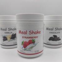 Poudre de shake protéiné végétalien aux saveurs de fruits