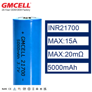 Cellules de batterie NMC 21700 5000mAh 3.7V~4.2V 5.0Ah, batteries lithium-ion, fabrication OEM, pack de batteries pour vélo électrique - Product Image 1