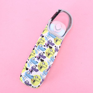 Portabotellas de neopreno térmico con estampado de dibujos animados, funda aislante para botella de agua - Product Image 2