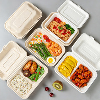 Boîtes à gâteaux biodégradables personnalisées pour la livraison à emporter, pour la maison, les restaurants, les fêtes, les hôtels