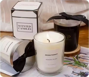 Bougie parfumée de luxe en cire de soja, huiles parfumées, aromathérapie, bougies aromatiques, vente chaude - Product Image 5