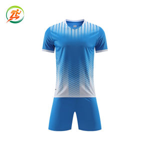 Individuell Bedrucktes Polyester-Fußballtrikot mit Kurzen Ärmeln Schnelltrocknend Unisex Erwachsenengröße - Product Image 6