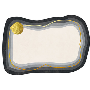 Alfombra Moderna Abstracta con Forma Novedosa, de Fibra de Poliéster Gruesa, para Sala de Estar, Dormitorio, Estudio, Decoración del Hogar - Product Image 3