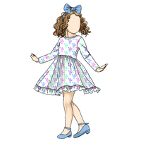 Top Fashion Floral Leaves Print Robe à manches longues O Neck pour bébé filles décontracté pour l'automne pour les enfants d'un an