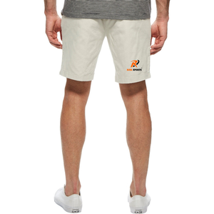 Shorts décontractés d'été pour hommes en polyester et coton avec logo personnalisé, écologiques, pour l'extérieur, motif uni, impression de lettres - Product Image 3