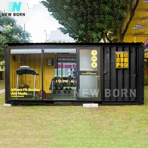 Contenedores de envío modulares baratos para recién nacidos, casa, Bar, Hotel, tiendas de comida, casa prefabricada, contenedor de lujo Modular, restaurante - Product Image 2