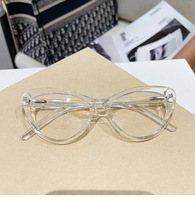 2025 nuevo Anti luz azul diseñador personalizado Spsctacle gafas TR90 marco gafas graduadas gafas ópticas ojo de gato marcos