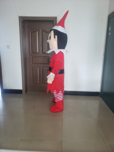 Elf Boy Christmas Adult Fancy Cartoon Mascot Costume Character Suit <span class=keywords><strong>para</strong></span> adultos Christmas Party Santa Claus Mascot Costumes - Product Image 2