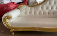 White Hotel Hochzeit Bankett König und Königin Thron Sofa zu verkaufen