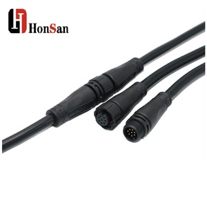 Elektrisch 2 3 4 5 6 8 Pin M8 M12 Ip67 Draht Wasserdichtes Anschluss kabel Für Elektro roller Ebike Wasserdichtes Julet-Kabel - Product Image 1