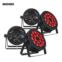 Shehds meilleur prix 12W Rgbw plat Par Led en aluminium 18*12 Led effet Par lumière en alliage d'aluminium Led Par pour Club mariage