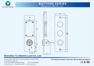 도어 릴리스 버튼 PBK-813(LED) - Product Image 5