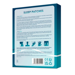 CE melatonina Sticker Anti insonnia <span class=keywords><strong>Cure</strong></span> Skin Transdermal Wellness Good Breath Sleeping <span class=keywords><strong>Aid</strong></span> Patch - Product Image 6