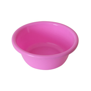 Bassine ronde en plastique pour laver les légumes, les vêtements, le visage, les pieds, en matériau HDPE, origine Linyi, poids 220g/330g - Product Image 3