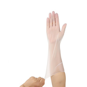 Gants en PVC Mingyuan, 12 pouces, jetables, sans poudre, pour le nettoyage ménager - Product Image 2