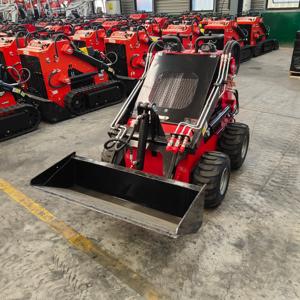 Mini chargeuse sur pneus de haute qualité, chargeuse sur chenilles, chargeuse multifonctionnelle, petit tracteur, mini chargeuses rétrocaveuses - Product Image 4