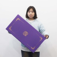 Emballage avec couvercle rabattable, boîtes en carton personnalisées de grande taille, boîtes pliantes avec fermeture magnétique, boîte cadeau
