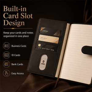 Set de Regalo Ejecutivo: Libreta de Cuero PU con Organizador, Vaso, Bolígrafo y USB para Regalos de Agradecimiento a Empleados - Product Image 4