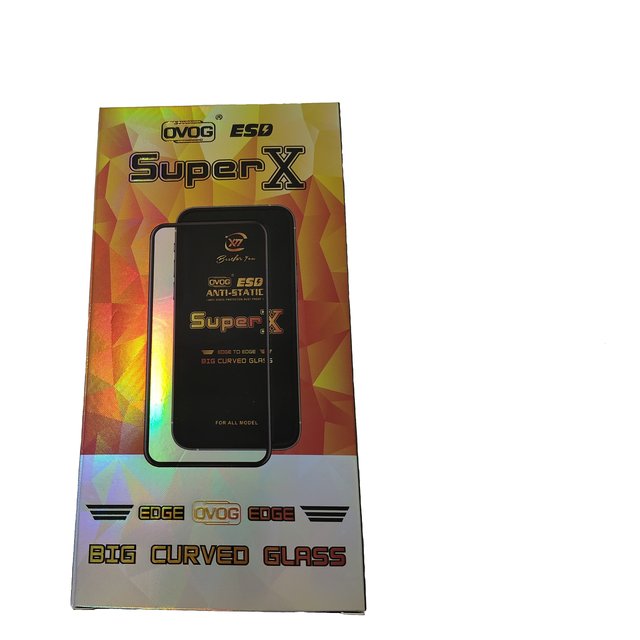 Super X Tempered Glass for Iphone 15 Anti Static Tempered Glass Screen Protector 11 12 13 14 15 16 Pro Max Clear Tempered Glass