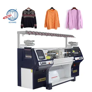 Máquina de tejer Crotchet Stoll para suéter plano computarizado automático de moda fácil de operar 5,7G 9G 14G