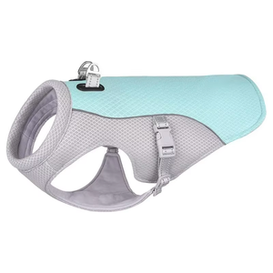 Rompi Anjing Pelindung yang Dapat Disesuaikan dengan Klip Tali di Belakang & Depan, Harness Jaring Bernapas dengan Pegangan Kontrol yang Mudah - Product Image 1