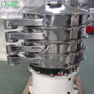 Saringan Getar Putar Baja Bertenaga Motor Sanli Model <span class=keywords><strong>1000</strong></span>, Bentuk Lingkaran, 220v/380v, untuk Menyaring Bubuk dan Granul, Pengolahan Makanan, Pertanian - Product Image 6