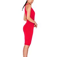 Nouvelle Robe Bandage Rouge Sexy et Élégante pour Fête d'Anniversaire – Tendance et Chic