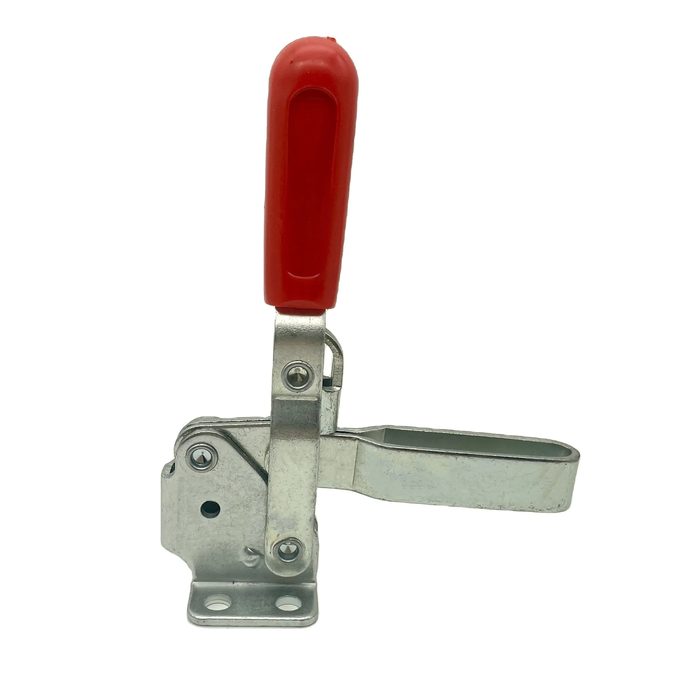 Vertical handle toggle clamp galvanized quick switch clamp woodworking fixing clamp with switch lock 227kg
