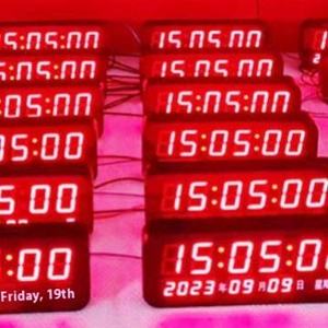 עיצוב מודרני ntp זמן סינכרון שעון דיגיטלי סינכרון שעון דיגיטלי - Product Image 3