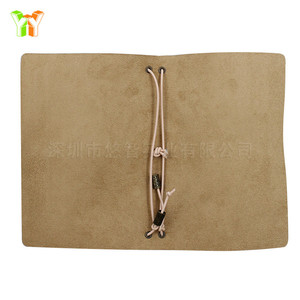 Funda impermeable para cuaderno de viaje de cuero PU, cubierta de libro de estilo artístico y fresco, funda protectora personalizable para cuaderno. - Product Image 5