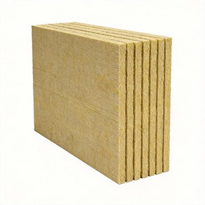 Panel de lana de roca de alta densidad, resistente al fuego, clase A1, no combustible, para materiales de construcción de viviendas. - Product Image 1