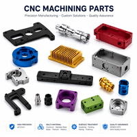 Piezas Mecanizadas por CNC Personalizadas, Multimaterial, Anodizadas, Multicolor, OEM, ODM para Aplicaciones Mecánicas, Industriales y Electrónicas