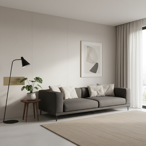 WOOJOOWELLBOARD PS Panel de pared WJ600 _ SSG Diseño geométrico moderno Ignífugo Impermeable Paneles de pared interiores ecológicos - Product Image 2