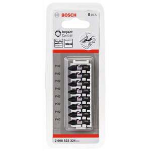 BOSCH - 2608522324 Impact Control PH2 Insert Bit Pack (8 Uds.) -INSERTOS EAN 3165140851145 PARA PUNTAS DE ATORNILLADO - Product Image 2