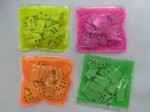 Bán Hot nguồn nhà máy Trống Tùy Chỉnh 28 cái Montessori Acrylic đầy màu sắc Mini <span class=keywords><strong>domino</strong></span> cho trẻ em trò chơi - Product Image 2