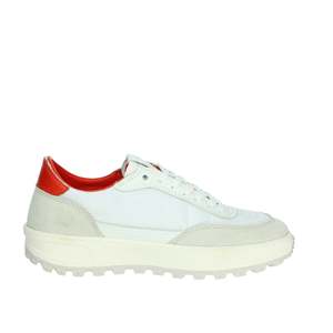 D.A.T.E. Sneakers Donna Bianche e Rosse 37 in Tela, Scarpe Trendy - Product Image 4