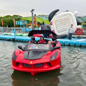 Bateau de plaisance flottant LLDPE style <span class=keywords><strong>jet</strong></span> <span class=keywords><strong>ski</strong></span> avec moteur hors-bord électrique pour location panoramique et usage commercial - Product Image 1