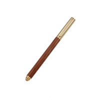 Bolígrafo de madera con logotipo personalizado ecológico, ancho de escritura de 1,0mm para oficina, negocios, marketing, regalo promocional personalizado