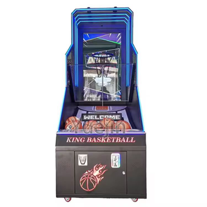 Machine de <span class=keywords><strong>jeu</strong></span> interactive de basket-ball électronique commerciale pour adultes, pour compétition en salle, construction métallique, prise en charge de l'anglais - Product Image 2