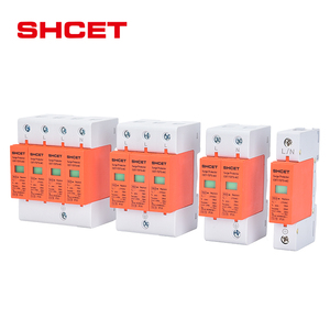 Nhà máy chất lượng cao AC SPD bảo vệ tăng bảo vệ thiết bị bảo vệ với 275V 385V loại 2 3 1 4 cực 10kA 20ka từ shcet - Product Image 1