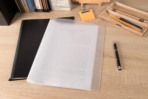 Album de présentation avec 40 pochettes transparentes, protège-documents, classeur transparent pour œuvres d'art, feuilles de rapport, lettres - Product Image 6
